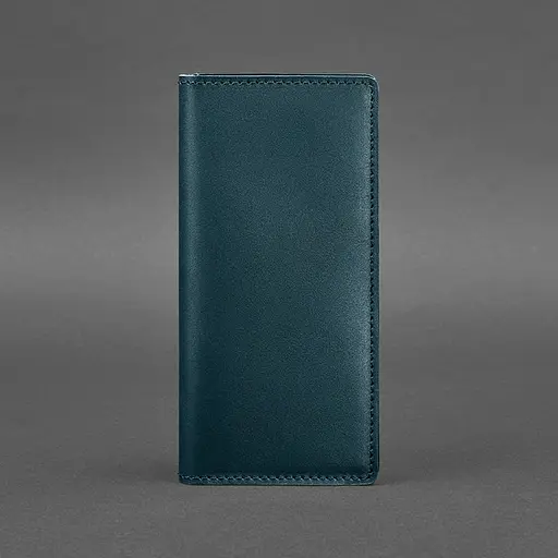 Шкіряне портмоне-купюрник 11.0 зелене - фото 6