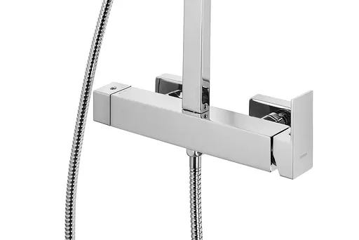 Душова система Corsan Ango chrome CMN027, Хром - фото 4