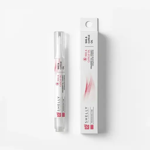 Масло Shelly Nail & Cuticle Oil для ногтей и кутикулы с земляникой и витамином Е 30 мл - фото 4