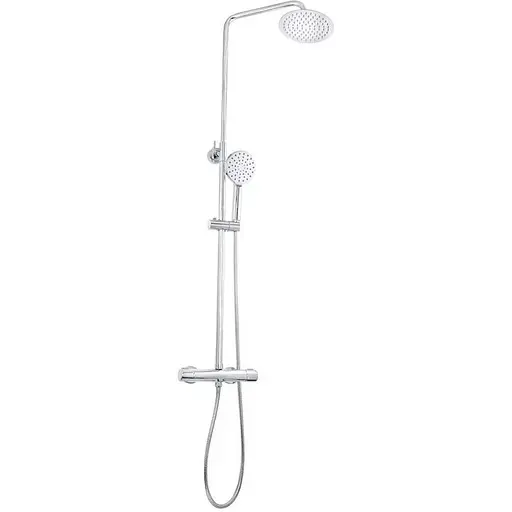 Душова система з термостатом Mixxus Premium Termo 003-J MI2847, Хром - фото 1