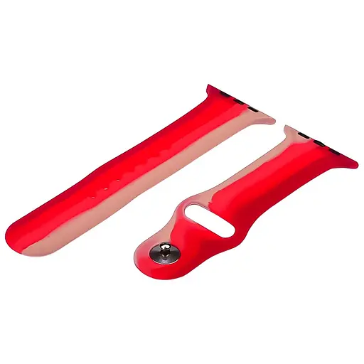 Ремешок силиконовый Rainbow для Apple Watch Sport Band 42/44 мм цвет 08 размер S - фото 1