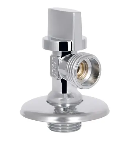 Кран приладовий Thermo Alliance Base Арко 1/2" ЗЗ хром, кутовий латунний SD185W1515 - фото 2