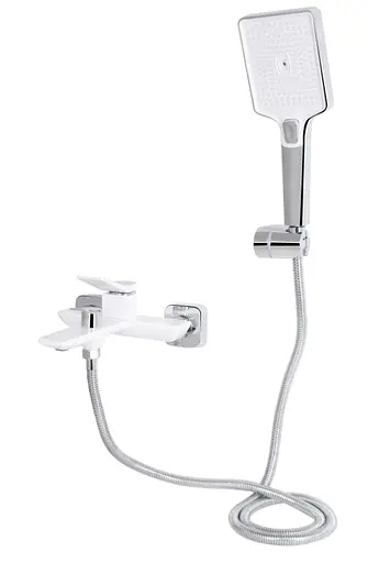 Смеситель для ванны Qtap Presto (с душевым гарнитуром) QTPRE259CRW45579 - фото 2