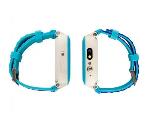 Детские часы Amigo GO004 Splashproof Camera LED с сим картой голубые - фото 2