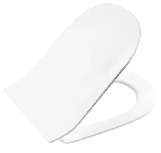 Сиденье для унитаза Rea Flat white abs REA-C6002, Белый - фото 5