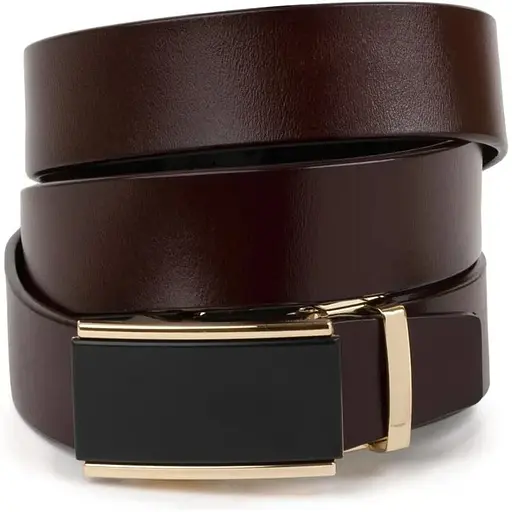 Ремінь шкіряний Vintage чоловічий 115х3,4 см acs0014915 - фото 1