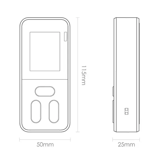 Лазерний далекомір Xiaomi HOTO Laser Measure ECO (K-50) 50 м - фото 6