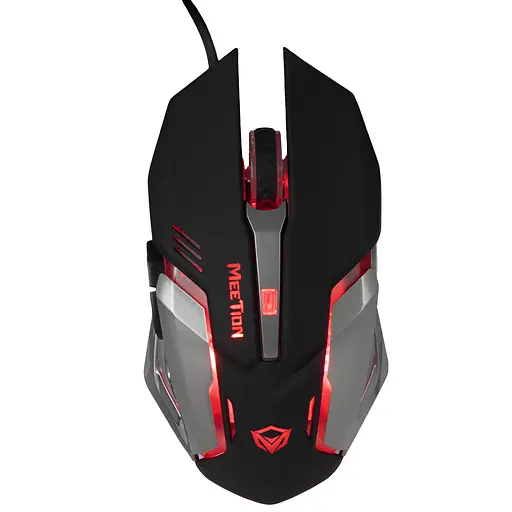 Дротова миша MEETION M915 USB з LED-підствіткою чорна