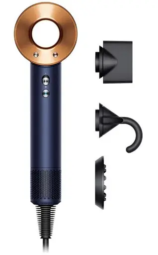 Фэн Dyson HD07 Supersonic Straight+Wavy Prussian Blue/Rich Copper (113277-01) - фото 1
