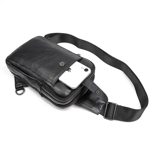 Сумка кожаная мужская Vintage 15х25х4 см sum0012330 - фото 3