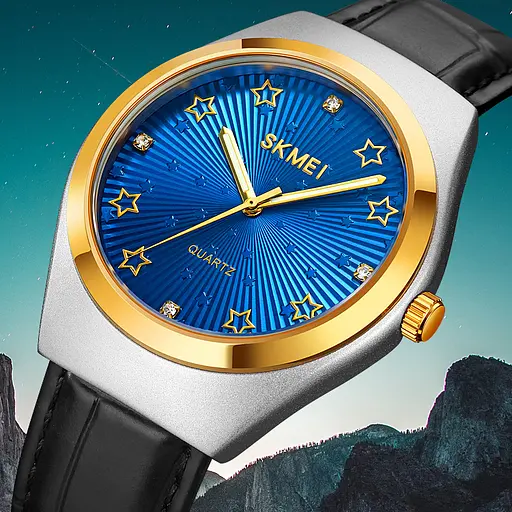 Наручний годинник жіночий 2058BU Blue Skmei acs0030340 - фото 2