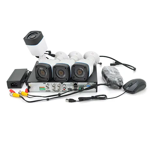 Комплект відеоспостереження BitVision-1-4 Outdoor 5МР - фото 1
