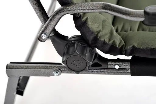 Крісло рибальське M-Elektrostatyk new весна 2021 FK5 ST/P NN розкладне столиком та тримачем вудки - фото 4