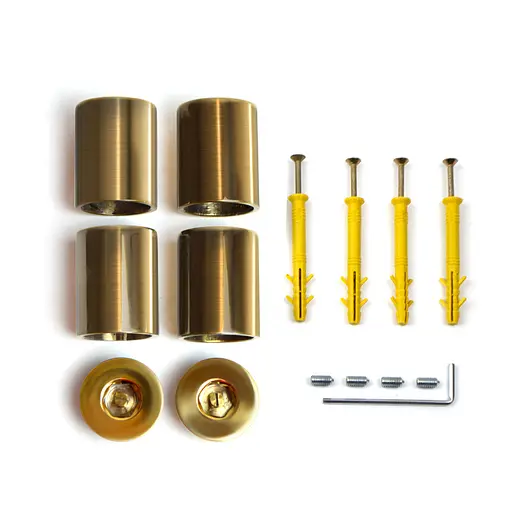 Водяна рушникосушка Navin Retro 500x800 Бронза 10-012033-4860, Бронза - фото 4