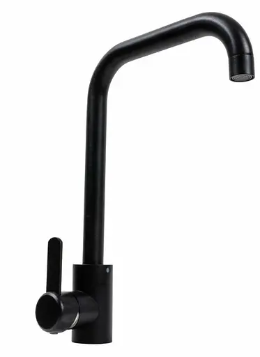 Смеситель для кухни Platinum KT 11 (3008B-FH) Черный матовый (SP000034328) - фото 1