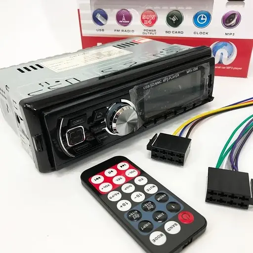 Автомагнитола MP3 1096 BT 1 DIN с LED экраном - фото 8