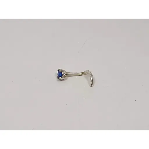 Серебряная серьга-пирсинг в нос Dear. 1017.7С - фото 2