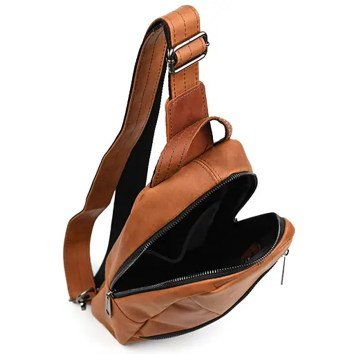 Рюкзак кожаный на одно плечо TARWA sum0026675 - фото 2