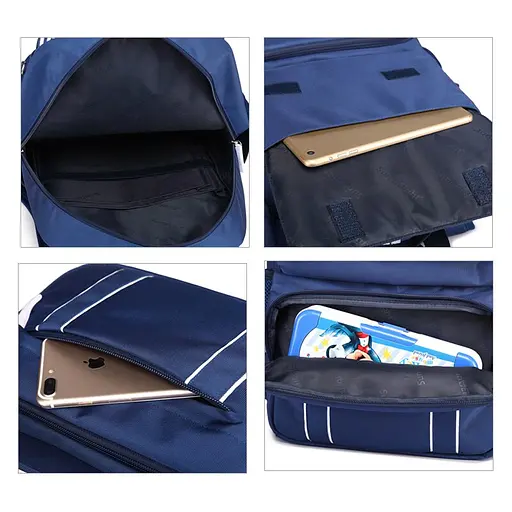 Рюкзак детский Sun Eight с пеналом, 30x39x12 см, 1951IMG (в ассортименте) - фото 4