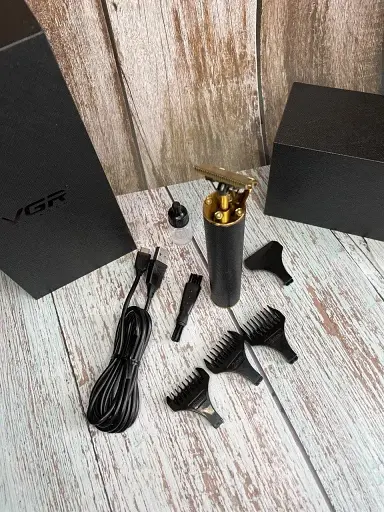 Мощный профессиональный триммер VGR V-179 для бороды и окантовки - фото 3