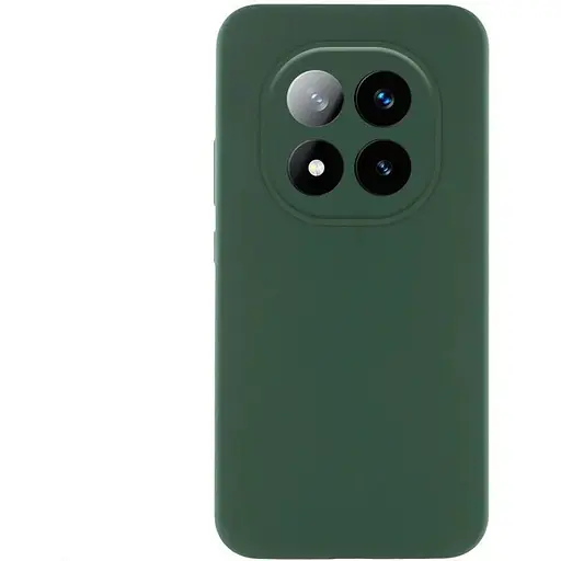 Чехол Lakshmi Silicone Cover Full Camera (AAA) для Xiaomi Redmi Note 14 Pro+ Зеленый / Cyprus Green