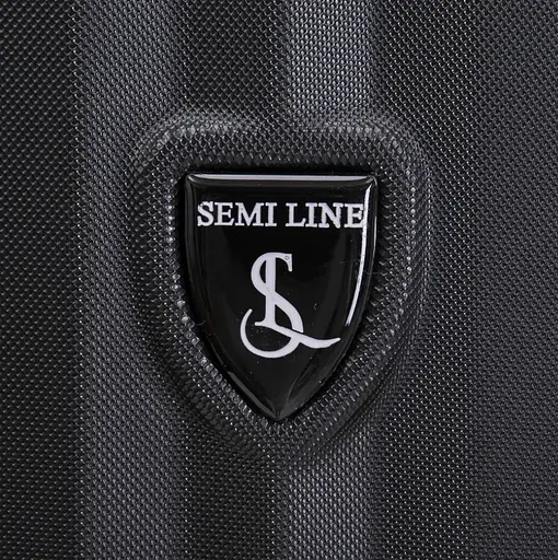 Валіза Semi Line 24" (M) Black (T5854-2) (DAS303039) - фото 5