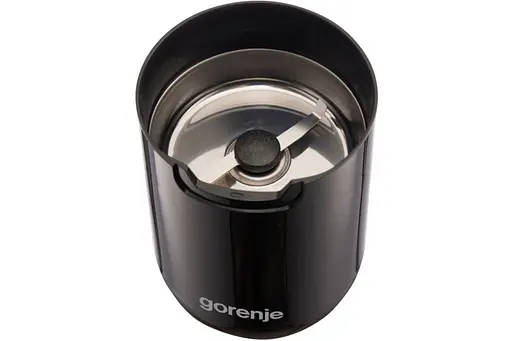 Кавомолка роторна Gorenje 150Вт, об'єм зерен-45г, пластик/метал, чорний - фото 6