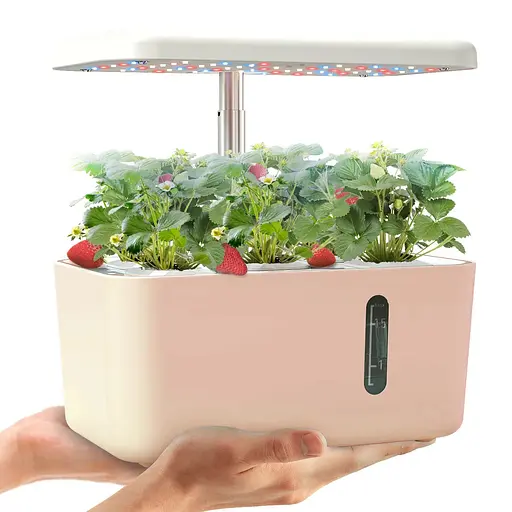 Смарт-вазон ABIS автономна гідропонна система Рожевий (IGS-39P) - фото 3