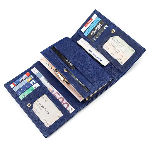 Жіночий шкіряний гаманець (S9001B) Boston 17.5х10х3.5 см acs0015654 - фото 4