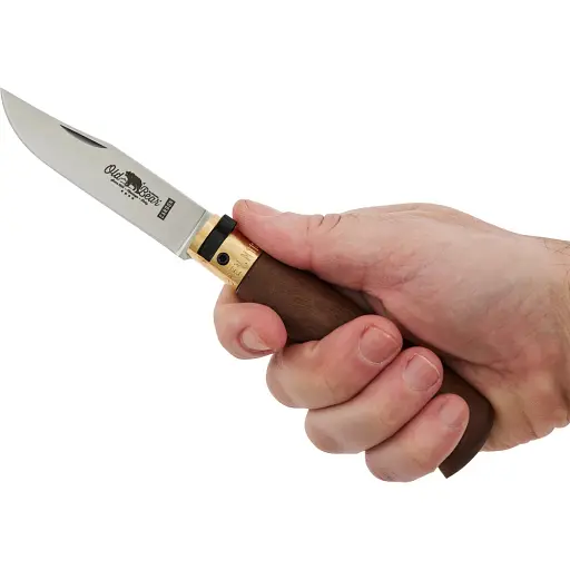 Нож Old Bear Classic Carbon Steel M Walnut - фото 5