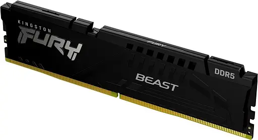 Модуль памяти DDR5 32 ГБ/6000 Kingston Fury Beast Black (KF560C36BBE-32) - фото 1