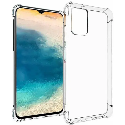 TPU чохол Getman Ease logo посилені кути для Nokia G22 Безбарвний прозорий