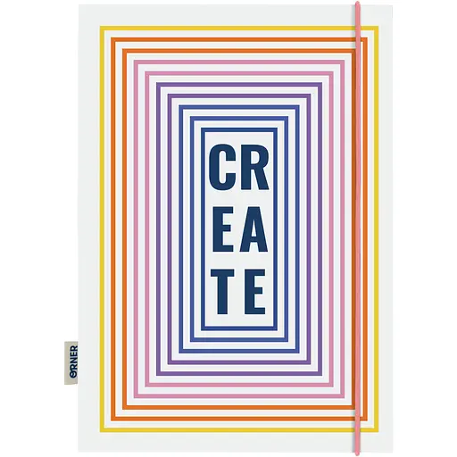 Скетчбук Orner "Create" цветной - фото 1
