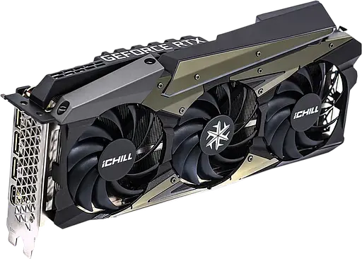 Видеокарта GeForce RTX 3080 10GB Inno3D iChill X3 LHR (C30803-106XX-1810VA37H) Б/У - фото 3