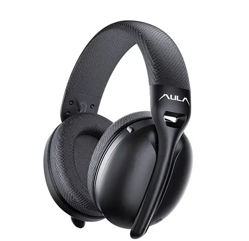 Наушники беспроводные Aula S-6 Wireless Headset Black - фото 2