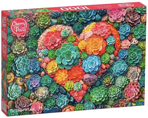 Пазли CherryPazzi Форма кохання, 1000 елементів, 50x70 см, 30981