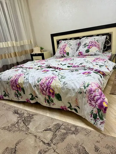 Постільна білизна бавовняна Корнелія Півтораспальна 150 x 220 Бязь Біла 50 х 70