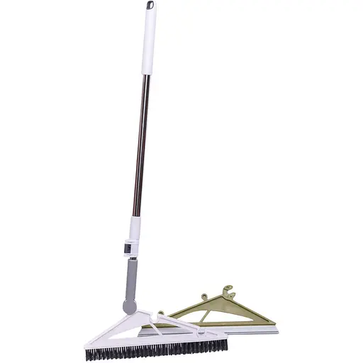 Швабра комбінована Cleaning Products 2 в 1 зі щіткою та ракелем Household HP-35015-38 - фото 3