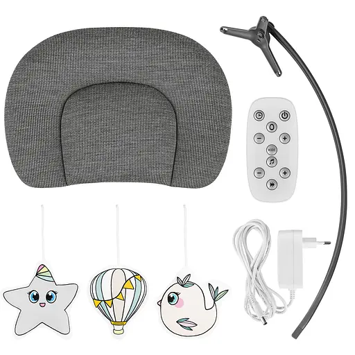 Крісло-гойдалка Lionelo Blossom Grey Concrete (LO-BLOSSOM GREY CONCRETE) - фото 15