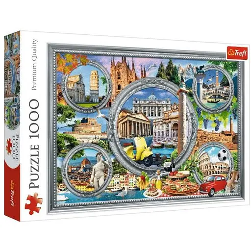 Пазл Trefl Итальянские каникулы коллаж 1000 эл. (10585)