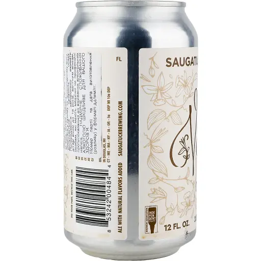 Пиво Saugatuck Vanilla Porter темное 5,7% 0.355 л  - фото 3