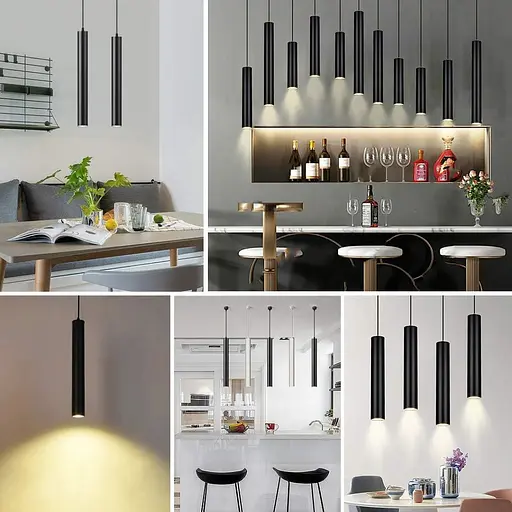 Точечный светильник Lywins 110V 12w 3000k Диаметр 5CM L40CM Трубка LED COB - фото 8