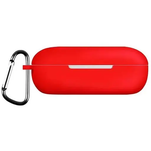 Чохол-накладка DK Silicone Candy Friendly із карабіном для Huawei FreeBuds SE (red)