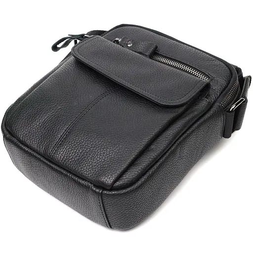 Чоловіча шкіряна сумка Vintage 19х23х6,5 см sum0024953 - фото 3