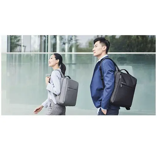 Рюкзак для ноутбука 15.6" Xiaomi City Backpack 2 Dark Gray (601201) - фото 4