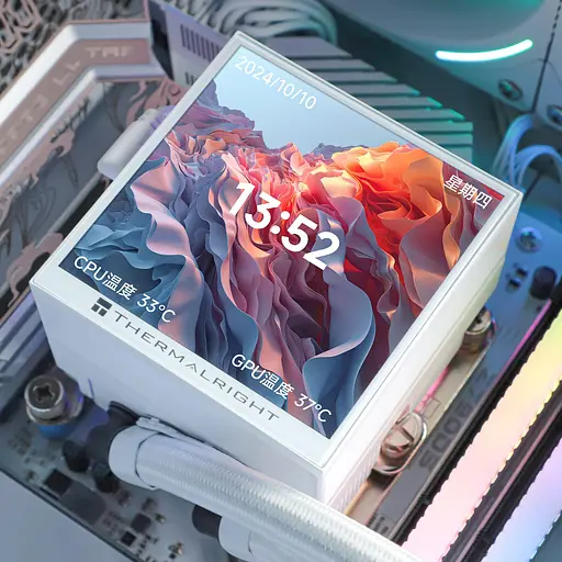 СВО Thermalright Hyper Vision 360 ARGB White (Hyper Vision 360 ARGB White) Б/у - фото 5