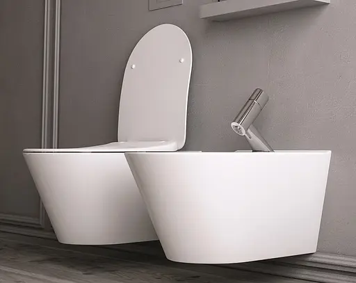 Унитаз подвесной Volle Aiva 13-68-526 с сидением Soft Close, Белый - фото 2