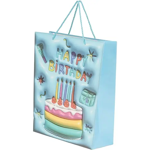 Пакет подарунковий BST0827095 Блакитний - фото 1