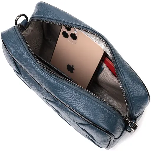 Жіноча шкіряна сумка Vintage 22х14х7.5 см sum0024740 - фото 5