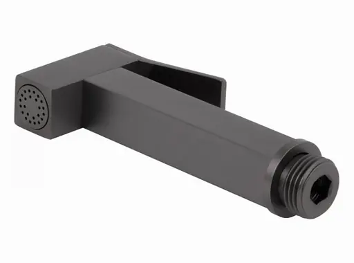 Змішувач для умивальника Qtap Gemini (з гігієнічним душем) Gunmetal Black PVD QTGEM272GMB45692 - фото 5